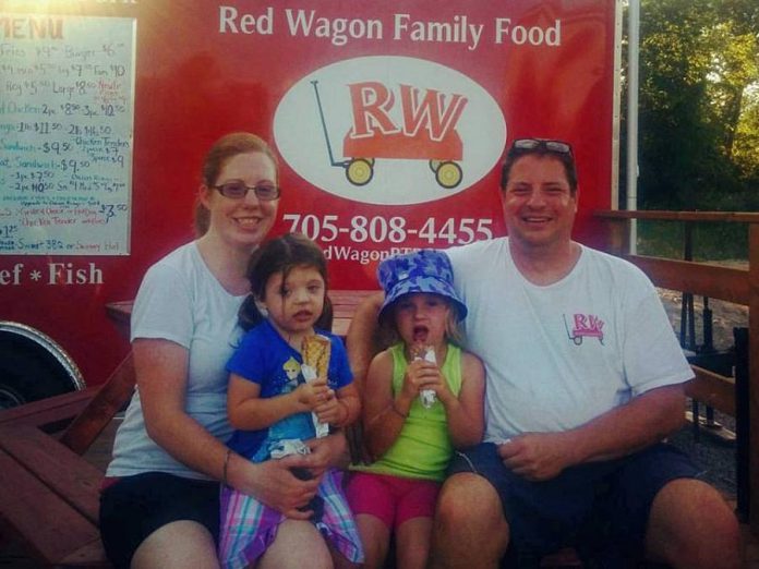 Red Wagon Chip Truck is named after Carolyn and Steve Effer's daughters' red wagon. (Photo: Anthony Trinidad)