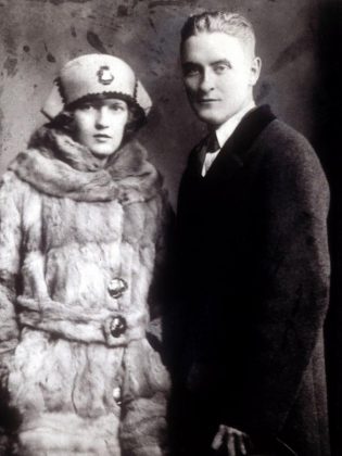 Zelda and F. Scott Fitzgerald in 1922, when they were living in a rented house in New York. The monthly rent was $300, or $4,200 in 2017 dollars. (Everett Collection)