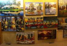 "Colours Abound", a new exhibit of works by artists Steve Tracy and Julia Veenstra, opens at Gallery on the Lake in Buckhorn on Saturday, September 30th, with an opening reception from 1 to 4 p.m. where you can meet the artists. (Photo: The Gallery on the Lake / Facebook)