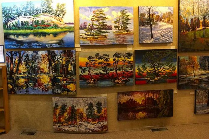 "Colours Abound", a new exhibit of works by artists Steve Tracy and Julia Veenstra, opens at Gallery on the Lake in Buckhorn on Saturday, September 30th, with an opening reception from 1 to 4 p.m. where you can meet the artists. (Photo: The Gallery on the Lake / Facebook)