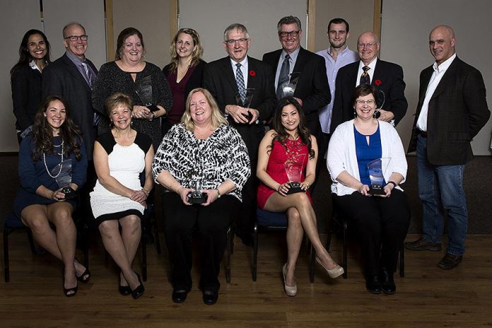 The recipients of the 2016 Kawartha Chamber of Commerce & Tourism's Awards of Excellence Awards. Nominations for this year's awards, to be presented in November, close on Monday, September 11th.
