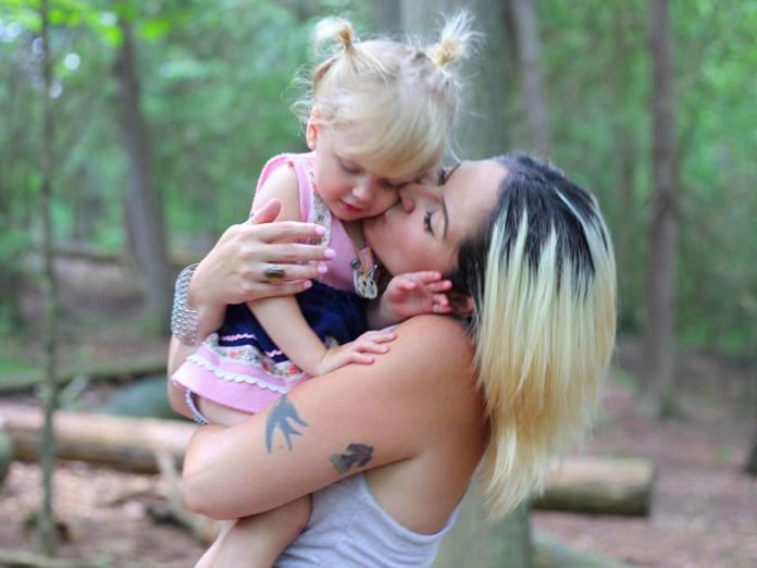 Missy Knott with her daughter Lyrik. "Now I have a purpose. I have a person I'm responsible for: a child that's always going to love me and I'm going to love forever, no matter what I do." (Photo courtesy of Missy Knott)