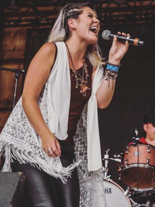Missy Knott performing at the 28th Havelock Country Jamboree in August 2017. (Supplied photo)