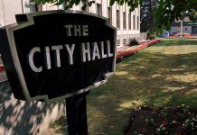 Peterborough City Hall is located at 500 George Street in downtown Peterborough. (Photo: Bruce Head / kawarthaNOW)