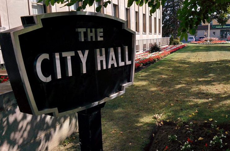 Peterborough City Hall is located at 500 George Street in downtown Peterborough. (Photo: Bruce Head / kawarthaNOW)