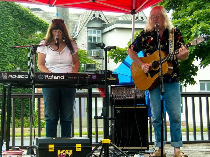 Veteran Peterborough musician Rick Young, performing with his life and musical partner Gailie Young, has been diagnosed with cancer. (Photo: Rick & Gailie Young)