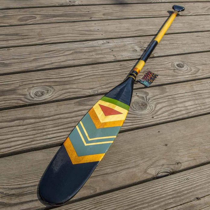 A paddle by Jen Morgan Anderson. (Photo: Algonquin Outfitters)