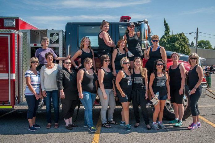 WBN member Susan Dunkley organized the inaugural "Pulling for Dementia" fire truck pull in aid of the Alzheimer's Society in 2015 when she worked for the organization. If a WBN member is involved in a good cause, you will often see a WBN team there to support the event. (Photo: WBN)