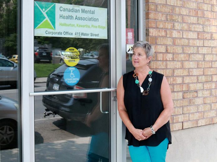 Kerri Davies of the Canadian Mental Health Association Haliburton, Kawartha, Pine Ridge, is responsible for fund development through community engagement, education, health promotion, marketing, and public relations. (Photo: Peterborough Chamber of Commerce)