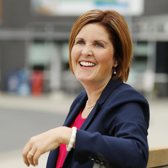 In her role as President and CEO of the Peterborough Regional Health Centre Foundation, Lesley Heighway leads team of professionals and volunteers who have raised between $4 and $5 million every year for the hospital. (Photo: PRHC Foundation)