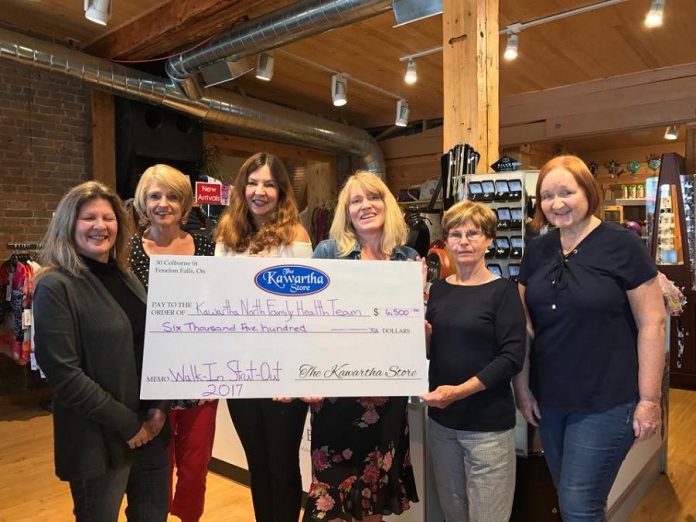 The Kawartha Store supports the Kawartha North Family Health Team through their "Walk In Strut Out" fundraiser each May, raising $15,000 in just two years.