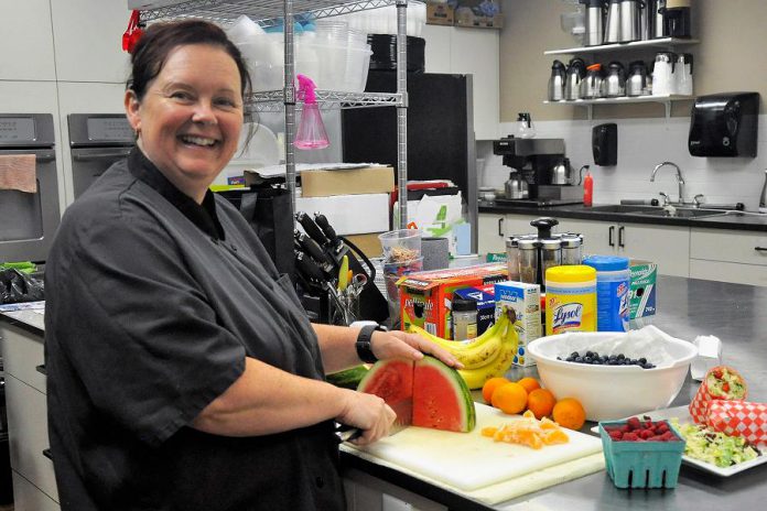 Tracey Ormond decided to launch That's a Wrap Catering Company in 2013 after six years as a long-haul trucker. She loves how her business allows her to be part of the community while providing healthy catering options for residents and businesses in Peterborough.