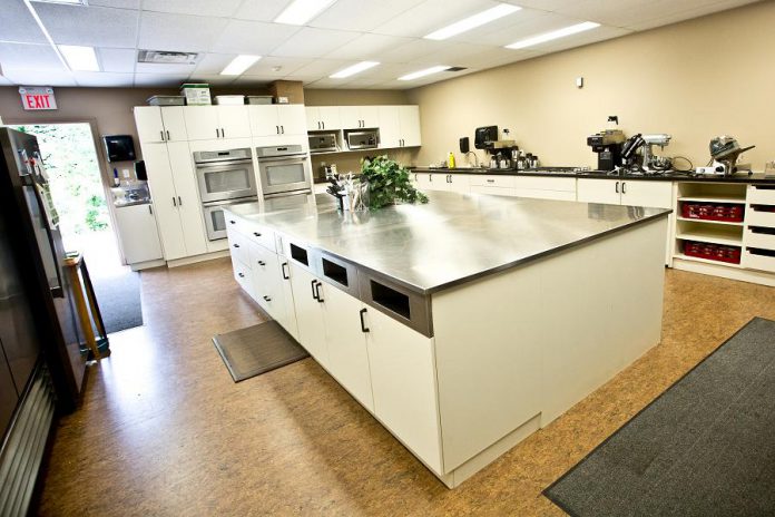 Tracey runs her catering business from this spacious and full equipped kitchen at Ashburnham Funeral Home & Reception Centre. (Photo: Ashburnham Funeral Home & Reception Centre)
