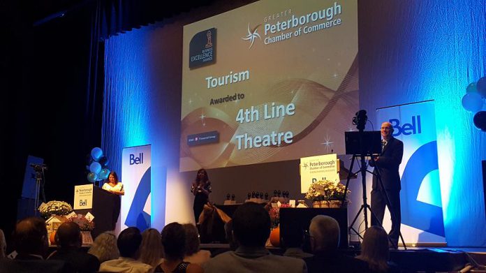 4th Line Theatre in Millbrook won the Tourism award. (Photo: Jeannine Taylor / kawarthaNOW.com)