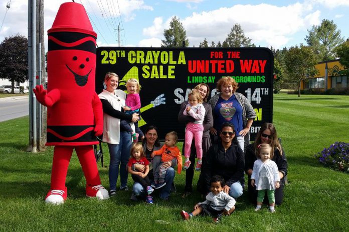 The 29th annual Crayola Sale for the United Way for the City of Kawartha Lakes takes place from 8 a.m. to 12 p.m. on Saturday, October 14 at the LEX Fairgrounds in Lindsay. (Photo: United Way for the City of Kawartha Lakes)