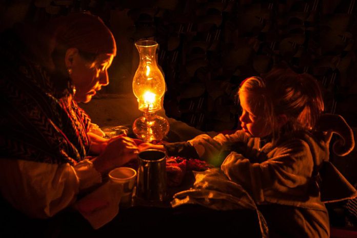 Among other family activities at Historic All Hallows' Eve at Lang Pioneer Village, you can have your palm read by the fortune teller at the Clairvoyant Carpenter Shop. (Photo: Lang Pioneer Village Museum)