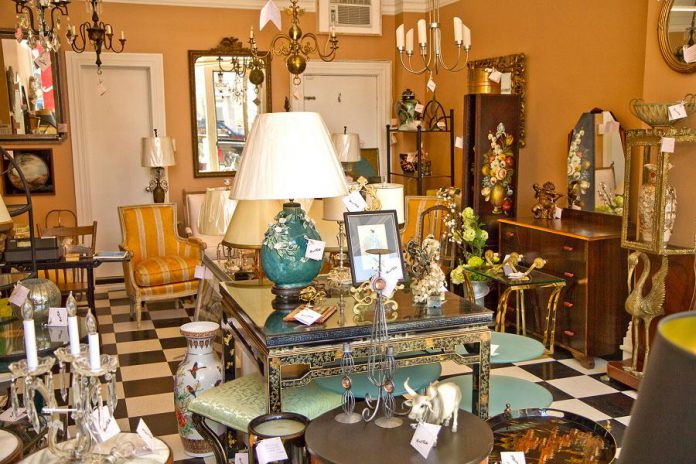 Marie Cluthé Antiques & Collectibles recently opened its door to lovers of period pieces, art, furniture, lighting and mirrors in downtown Peterborough. (Photo: Marie Cluthé Antiques & Collectibles / Facebook)