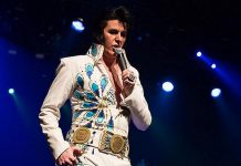 Toronto-based Elvis tribute artist Matt Cage, who has placed first several times at the world's largest Elvis festival in Collingwood, will be performing the songs of Elvis Presley at "Christmas With The King", an Elvis tribute concert at Showplace performance. (Photo: Matt Cage)