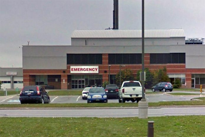 The Emergency Department entrance at Northumberland Hills Hospital in Cobourg. (Photo: NHH)