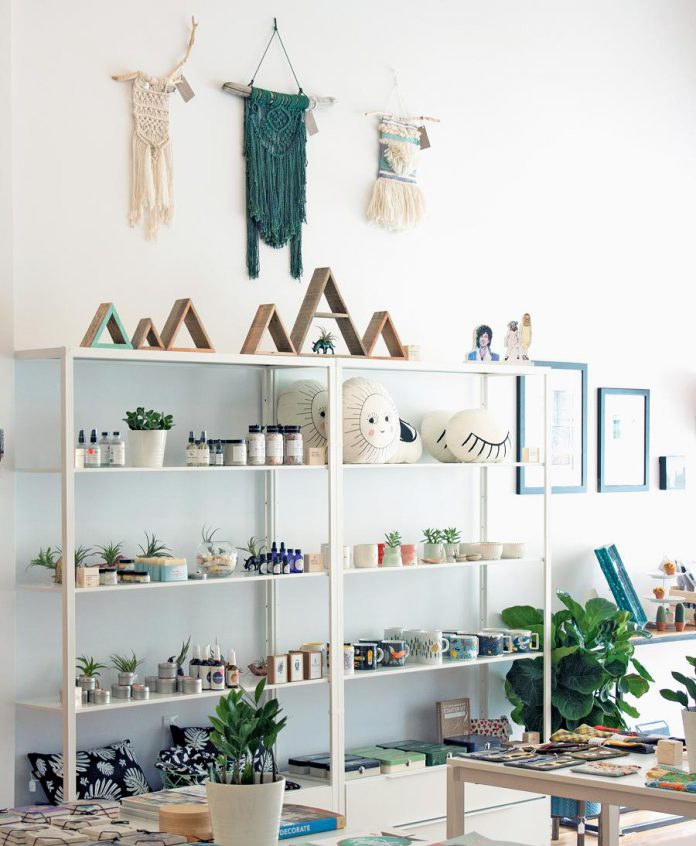 The gift boutique has everything you need from jewellery, textiles, embroidery, ceramics, vegan personal care products, paper goods, home decor, and kids' items ... all diverging from the norm. (Photo: Watson & Lou)