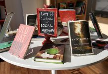 Independent bookstore Hunter Street Books, which opened just over a year ago, is one of several new or relocated businesses on Hunter Street West in downtown Peterborough. In her shop, owner and operator Michelle Berry (who is herself an author) supports local writers. (Photo: Jeannine Taylor / kawarthaNOW.com)