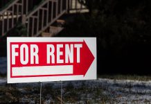 For Rent sign