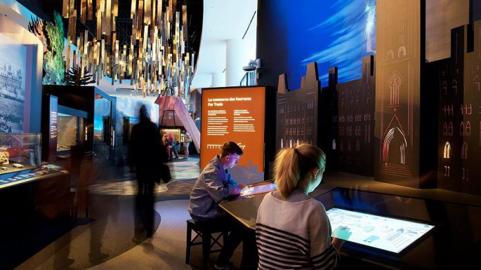 GSM Project was the lead designer of the new 40,000-square-foot Canadian History Hall at the Canadian Museum of History, the largest exhibition about Canadian history ever developed. (Photo: GSM Project)