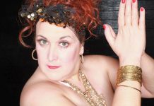 Sharron Matthews, Canada's leading cabaret artist, is hosting New Stages "Hits and Misses" on Saturday, November 18 at the Market Hall in downtown Peterborough. The evening of music and comedy also stars Kate Suhr, Shannon McCracken, Beau Dixon, Linda Kash, Deborah Kimmett, and Steve Ross. (Photo courtesy of Sharron Matthews)