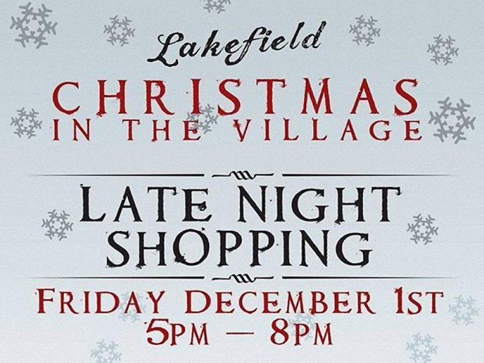 Late Night Shopping in Lakefield