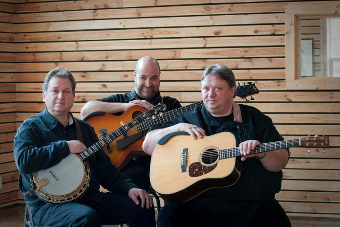 Jens Kruger, Joel Landsberg, and Uwe Kruger are The Kruger Brothers, who will be performing a special benefit concert at the Market Hall on Wednesday, November 15th presented by Kawartha Cardiology Clinic. (Publicity photo)