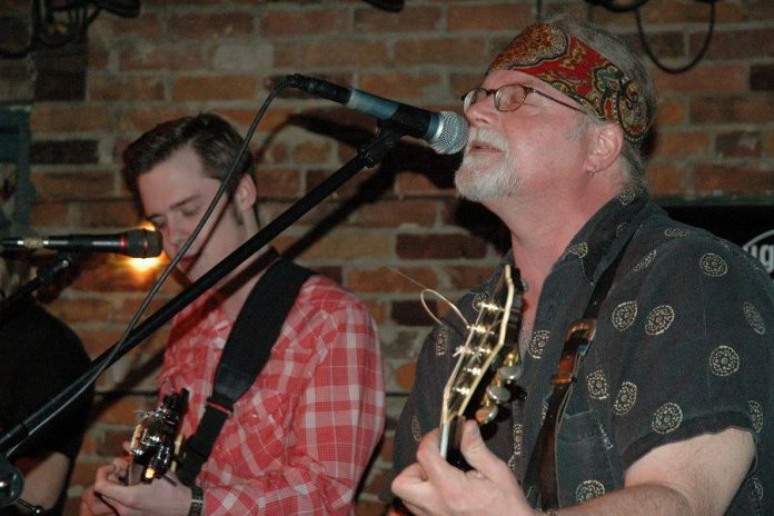 Jan Schoute performing with Sam Weber at the Historic Red Dog Tavern in April 2005. A celebration of the life of the much-loved Peterborough musician, who passed away unexpectedly at the age of 54, will be held at 7 p.m. on Sunday, November 12 at the Red Dog in downtown Peterborough. (Photo: Peterborough Jams)