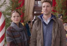 Bethany Joy Lenz and Andrew Walker star in "Snowed-Inn Christmas", which premieres on December 16 on the Lifetime channel. Peterborough's Carley Smale wrote the screenplay for the film, which was directed by Gary Yates. (Publicity photo)