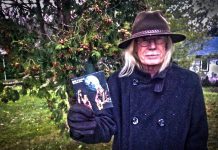 Peterborough musician Rick Young holds a copy of "The Lost Album", Rick and Gailie's first record containing 16 original songs written by Rick. The CD will be released at a benefit concert for Rick, who is currently undergoing treatment from cancer and is unable to earn his living performing music. The benefit takes place from 1 to 10 p.m. on Sunday, November 19th at The Venue in downtown Peterborough. (Photo: SLAB Productions)