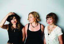 Good Lovelies (Kerri Ough, Sue Passmore, and Caroline Brooks) are performing a Christmas concert at Trinity United Church om Cobourg on Sunday, December 17th. The evening performance is sold out but tickets are still available for the matinee show. (Publicity photo)