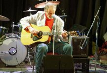 Legendary folk rocker Joe Hall, pictured here in 2014 at JP Hovercraft's 60th birthday celebration, performs a matinee show on Saturday, December 16 at the first-ever live music event at Moody's Bar & Grill in Millbrook. (Photo: SLAB Productions)