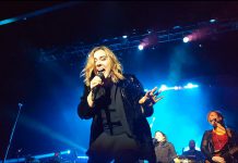 Serena Ryder's voice was in fine form for her 90-minute concert at Showplace Performance Centre on December 15, 2017. (Photo: Jeannine Taylor / kawarthaNOW)