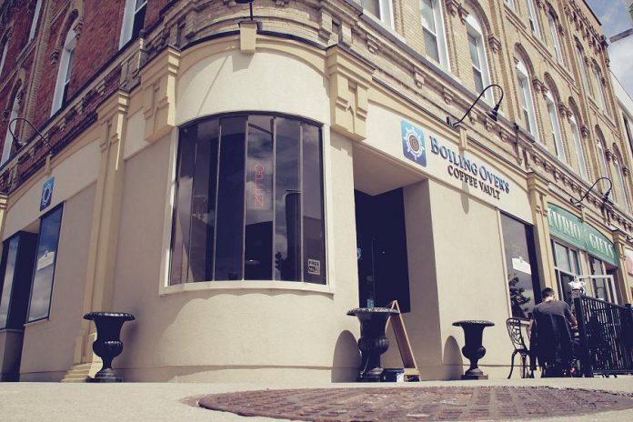 Boiling Over's Coffee Vault is located in downtown Lindsay. (Photo: Boiling Over's Coffee Vault)