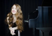 Toronto pianist Anastasia Rizikov will join the Peterborough Symphony Orchestra to perform Gershwin's "Rhapsody in Blue" at Paris Bustle & Blue on Saturday, February 3rd at Showplace Performance Centre in downtown Peterborough. (Photo: Bo Huang)