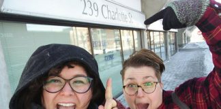 Stephanie Hayes and Jennifer Avis, owners of doula and prenatal education service Hello, Baby!, will be opening their new pregnancy and parenting hub in downtown Peterborough on March 2, 2018. (Photo: Hello, Baby!)