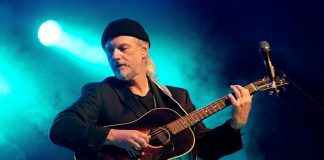 Folk Under The Clock presents folk singer-songwriter Garnet Rogers, along with Karen Savoca and Pete Heitzman, at the Market Hall Performing Arts Centre in Peterborough on January 21, 2018. (Photo: Bruce Dienes)