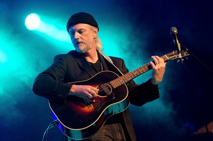 Folk Under The Clock presents folk singer-songwriter Garnet Rogers, along with Karen Savoca and Pete Heitzman, at the Market Hall Performing Arts Centre in Peterborough on January 21, 2018. (Photo: Bruce Dienes)