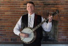 Banjo player Gerry Mitchell, who was a member of the Northland Ramblers and organized the weekly Kitchen Party Music Jams across central Ontario, died in November at the age of 63. (Photo: Kitchen Party Music Jam / Facebook)