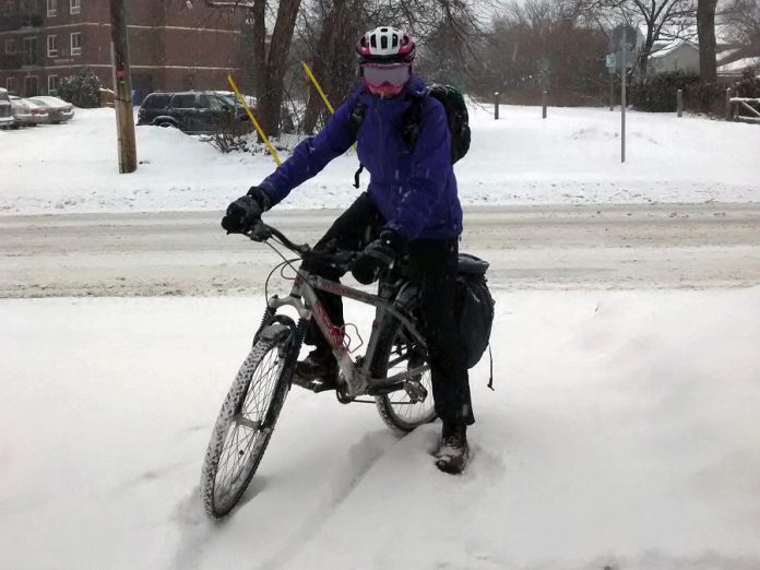 International Winter Bike to Work Day is on Friday, February 9th, 2018. Adults shouldn't feel left out of the active transportation celebrations this winter. GreenUP's Jaime Akiyama has recently switched to commuting by bike in winter; she enjoys winter cycling because it adds physical activity into her daily routine and winter fun to each day.  (Photo: GreenUP)