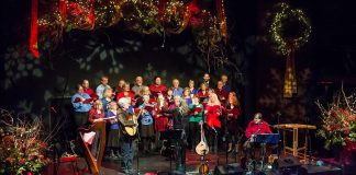Including the 2017 concert proceeds and a donation from Wild Rock Outfitters, the annual In From The Cold Christmas concert has now raised over $126,000 for youth and families since 2000. (Photo: Linda McIlwain / kawarthaNOW.com)