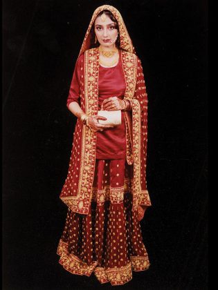 Samra Zafar on her wedding day at age 17 in July 1999. She met her husband for the first time the day before they wed. For the next decade, she suffered emotional and physical abuse at the hands of her husband and in-laws. (Photo courtesy of Samra Zafar)