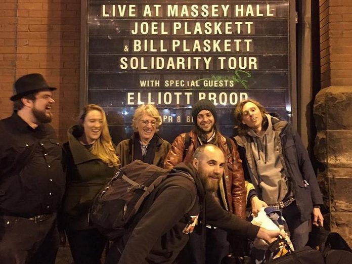 Last year, Mayhemingways toured Canada with Bill and Joel Plaskett and played at Massey Hall in Toronto. (Photo: Mayhemingways)