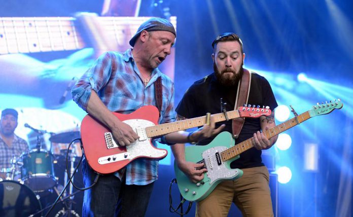 Tony D and Steve Marriner performing at Ottawa Bluesfest in 2015. (Photo: Dan Nawrocki)