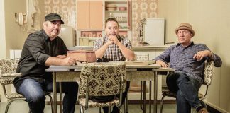 Matt Sobb, Steve Marriner, and Tony Diteodoro are MonkeyJunk. The award-winning Ottawa trio is performing at Peterborough's Market Hall on January 9, 2018. (Publicity photo)