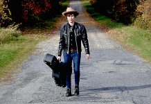 Montreal-based alt-country singer Bobby Dove, whose 2016 debut album "Thunderchild" was produced in Peterborough by James McKenty, performs at The Garnet in Peterborough on Wednesday, January 17 and at The Arlington in Maynooth on Saturday, January 20. (Publicity photo)