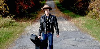 Montreal-based alt-country singer Bobby Dove, whose 2016 debut album "Thunderchild" was produced in Peterborough by James McKenty, performs at The Garnet in Peterborough on Wednesday, January 17 and at The Arlington in Maynooth on Saturday, January 20. (Publicity photo)